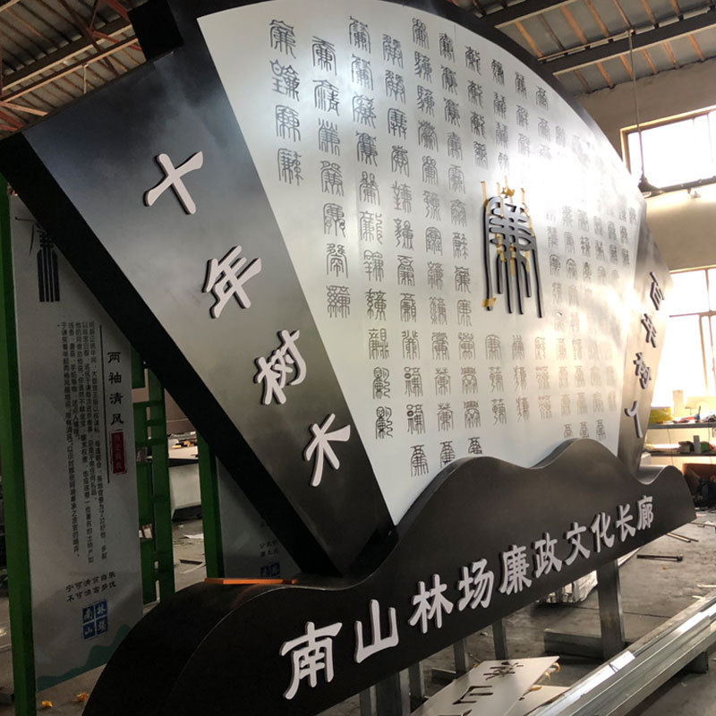 小区楼盘停车场导向视景区宣传栏标识牌公园不锈钢导指示牌牌