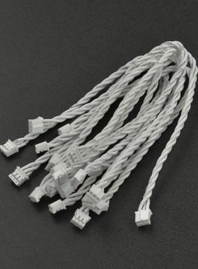 DFRobot Boson两头PH2.0-3P/4p白色硅胶绞线 长10/20cm(10根