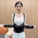 轻薄透气不背部 背带四根女支撑保护腰椎 男士 干活护腰带镂空夏季
