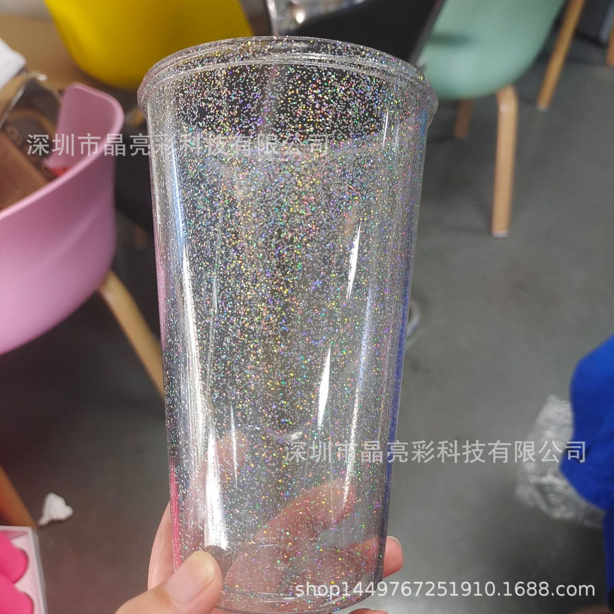 铝材高温镭射银金葱粉片六边形注塑级六角 高温塑料挤出镭射闪粉