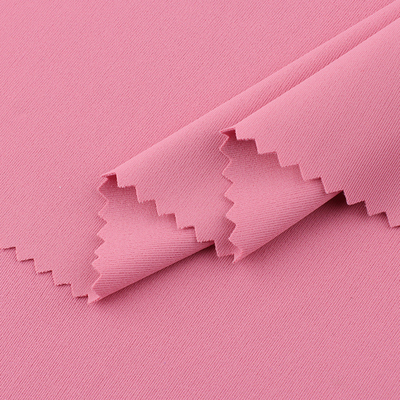 5040高双面涤弹鲨鱼皮布料250g涤氨弹力针织布料运动瑜伽面料