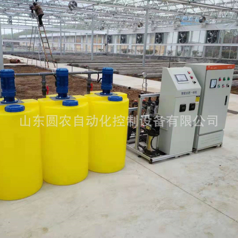 农业多规格智能水肥一体机自动配比施肥机械定时灌溉控制器设备