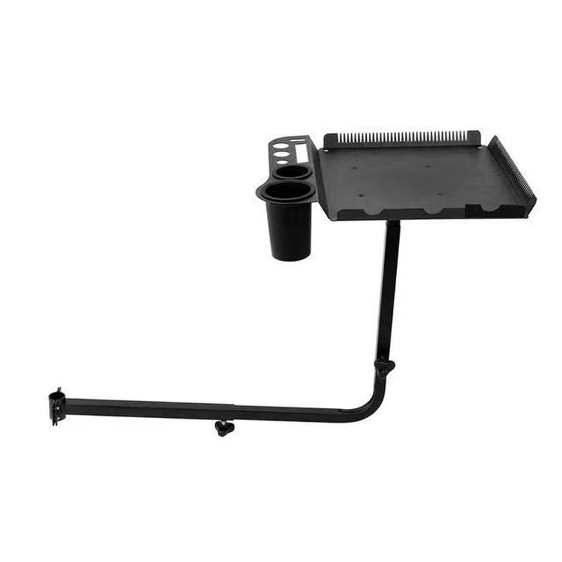 新款推车旋转托盘美发椅理发店发廊专用工具收纳盘可移动托盘推车