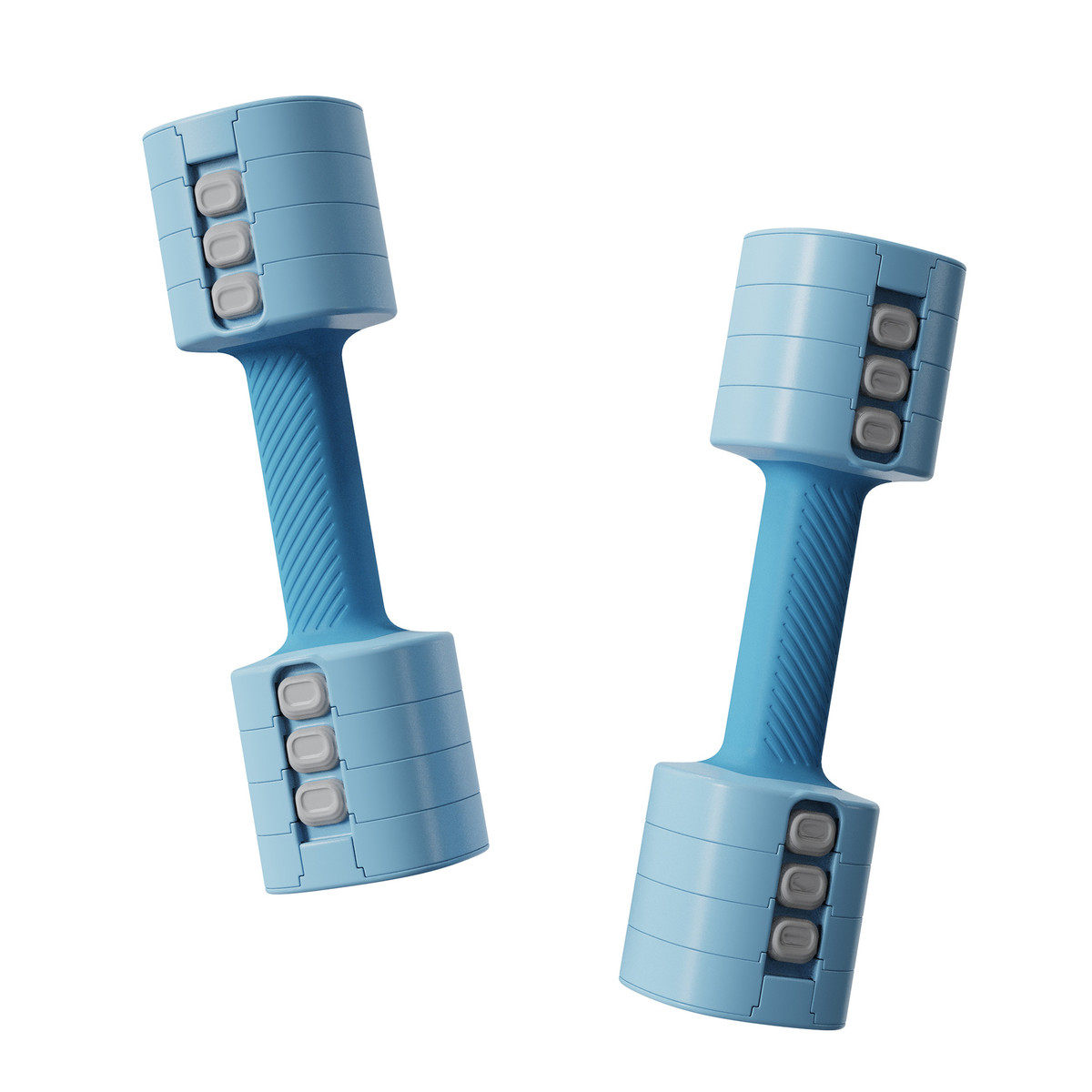 高登男士哑铃可调节哑铃健身器材女士铸铁5kg包胶女士家用