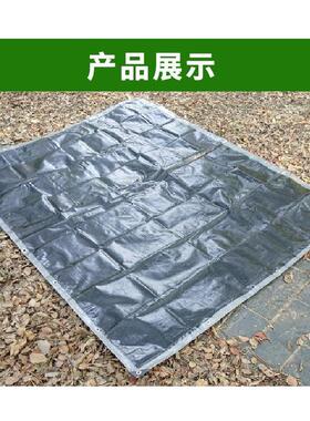 热销12’x16'(3.6x4.8m)200gsm银灰-篷布 聚乙烯（pe）防水黑