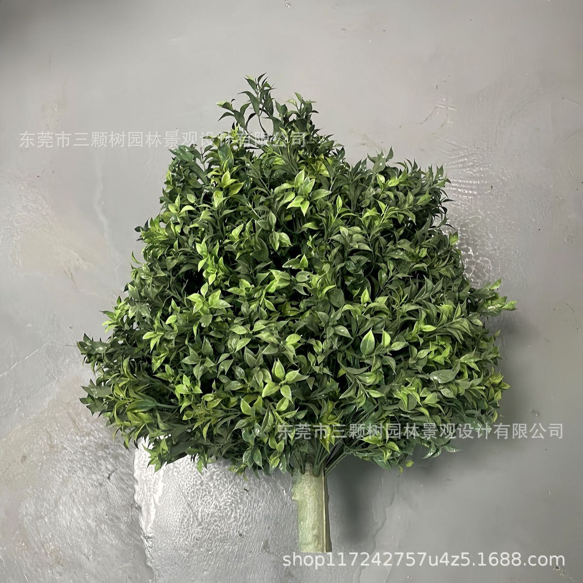热销黄杨款仿真爆叶树仿真杨梅叶草球树商场工程绿化布景装饰