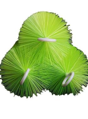 养殖场屿锦鲤山观赏鱼池过滤绿色不锈钢毛刷生化刷