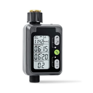 自动浇花器花园浇控制器中文大屏幕字体定时浇花智能灌溉系统水器