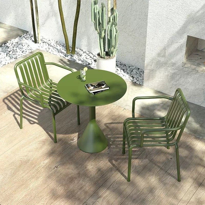 别墅庭院铁艺桌椅组合现代简约户外桌椅咖啡厅奶茶店室外餐桌椅,住宅家具,桌椅套件,淘宝优惠券,粉丝福利购,淘宝优惠卷