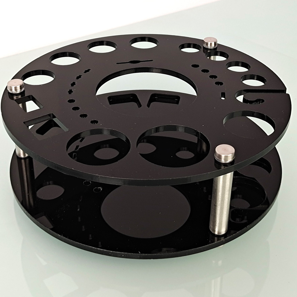 热销酒吧亚克力旋转套装防跌落鸡尾酒调酒器波士顿工具34件套