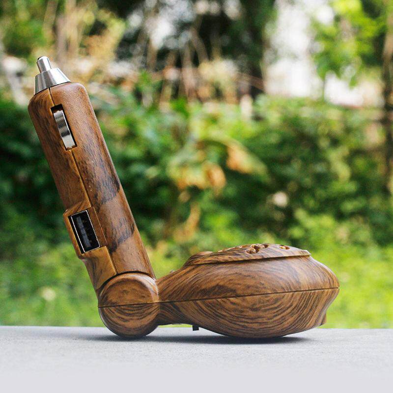 便携式车载熏香器智能调温汽车电子薰香炉香薰插点烟器式车用器