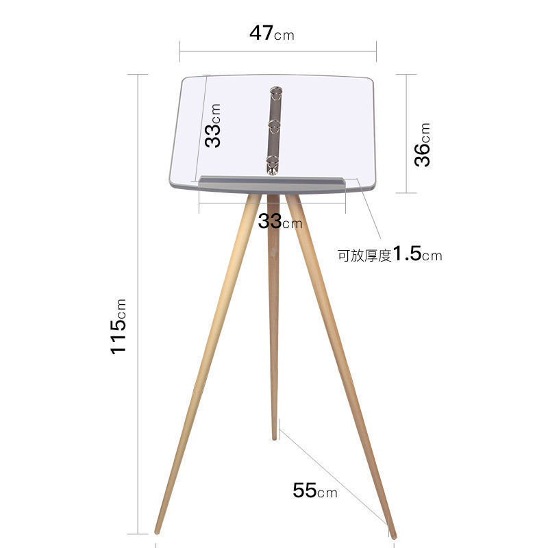 落地式展架翻页菜谱菜单架售楼部架子资料立式广告牌文件公示合同