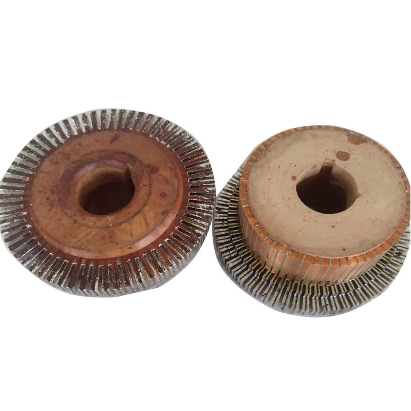 有刷镀锡升高片铜头工63p换向器加直流电机1