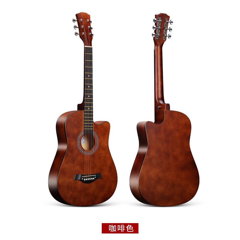 民谣41寸38寸木吉他初学者新手学生大量入门级练习吉他男女现货