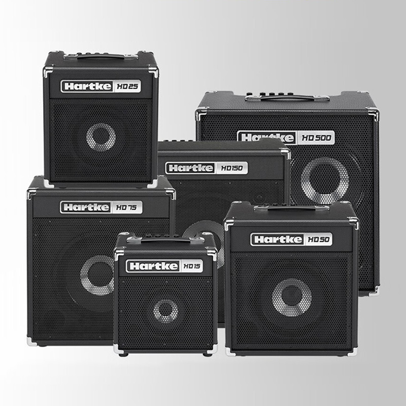 哈克HD15电贝斯音箱HD25专业电贝司bass专用HARTKE音响HD50 HD75