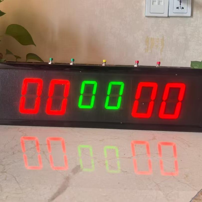 便携羽毛球乒乓球排球比赛电子无线遥控双面记分牌场次计分器计时