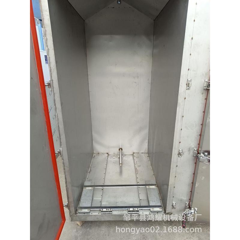 尖顶推车式馒头蒸房加厚款双门蒸房聚氨酯全发泡蒸汽蒸房