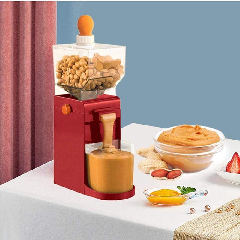 花生酱研磨机peanut butter make小型料理研磨机电动全自动磨浆机