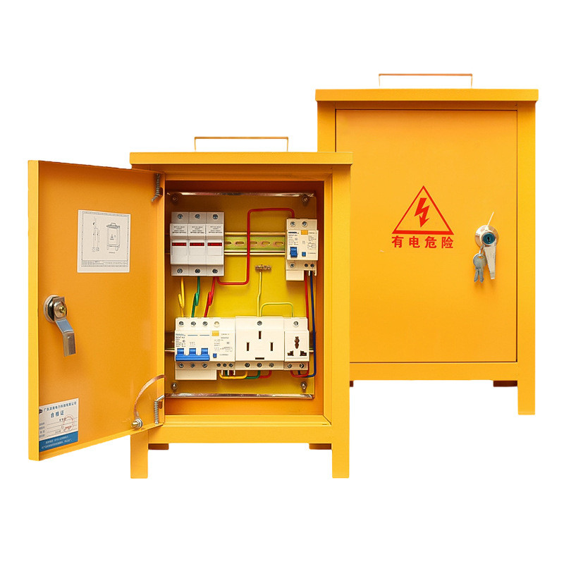 金属定制成套户外配电箱组装临时施工动力柜厂家明装室内外配电柜