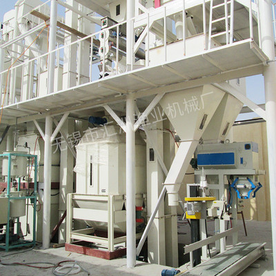 现货饲料加工粒料机器生产线颗设备饲料混合机有机肥江苏