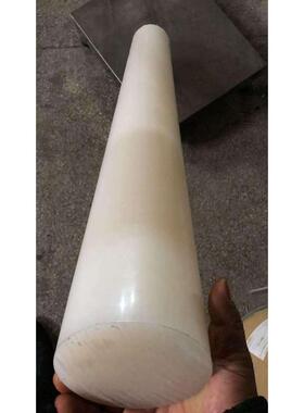 现货圆棒pvdf国产乳白色半透明树脂棒耐高压聚偏二氟乙烯pvdf棒
