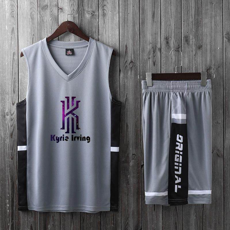 欧文比赛 团购篮球服套装男定制队服透气吸汗大学生运动球衣背心