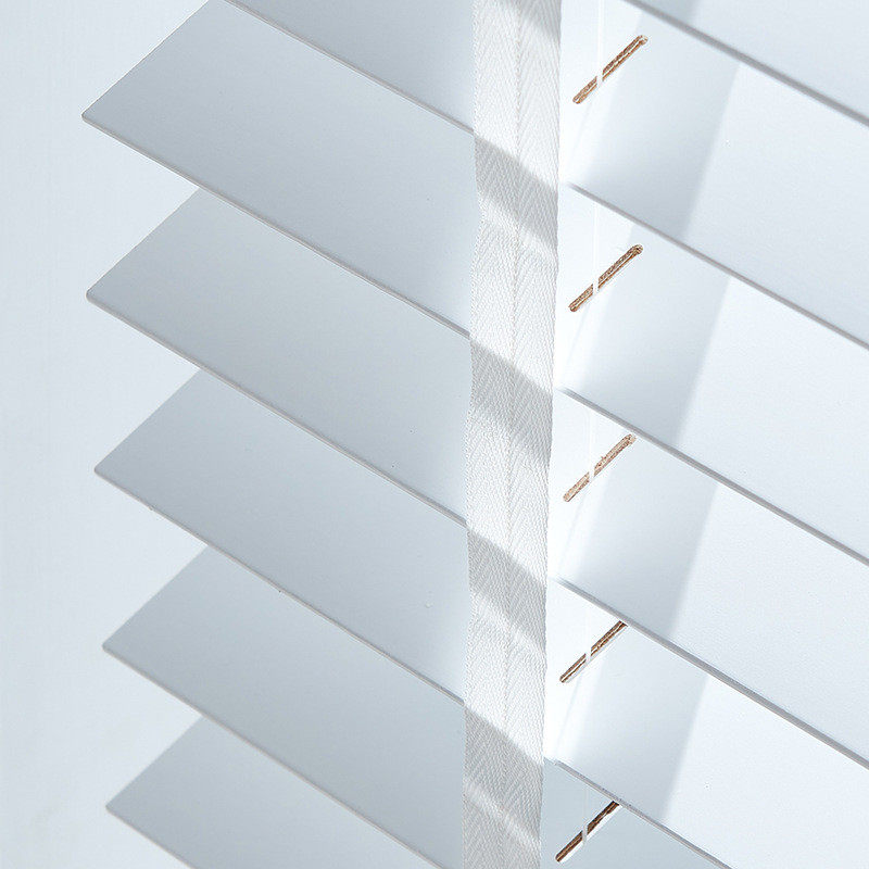 桐木椴木百叶窗木质百叶帘透气窗调光窗帘客厅餐厅隔断帘遮光遮阳