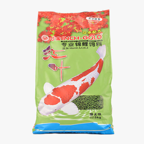 寸金粮食专业锦鲤饲料红叶5kg螺旋藻鱼粮鱼饲料鱼粮鱼食鱼料