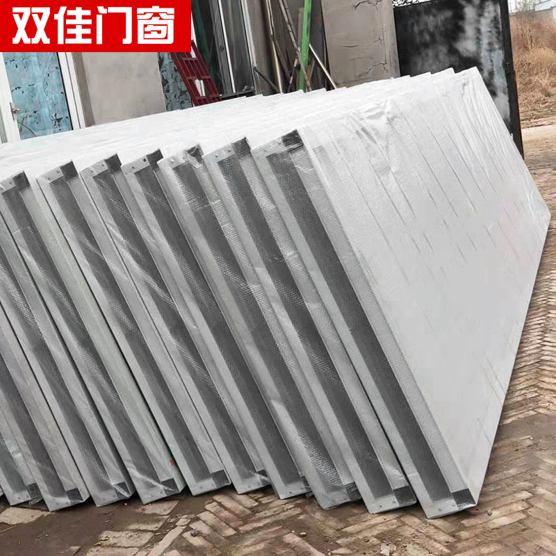 铝合金百叶窗锌钢管道百叶窗通风百叶装饰百叶窗室外空调外机罩