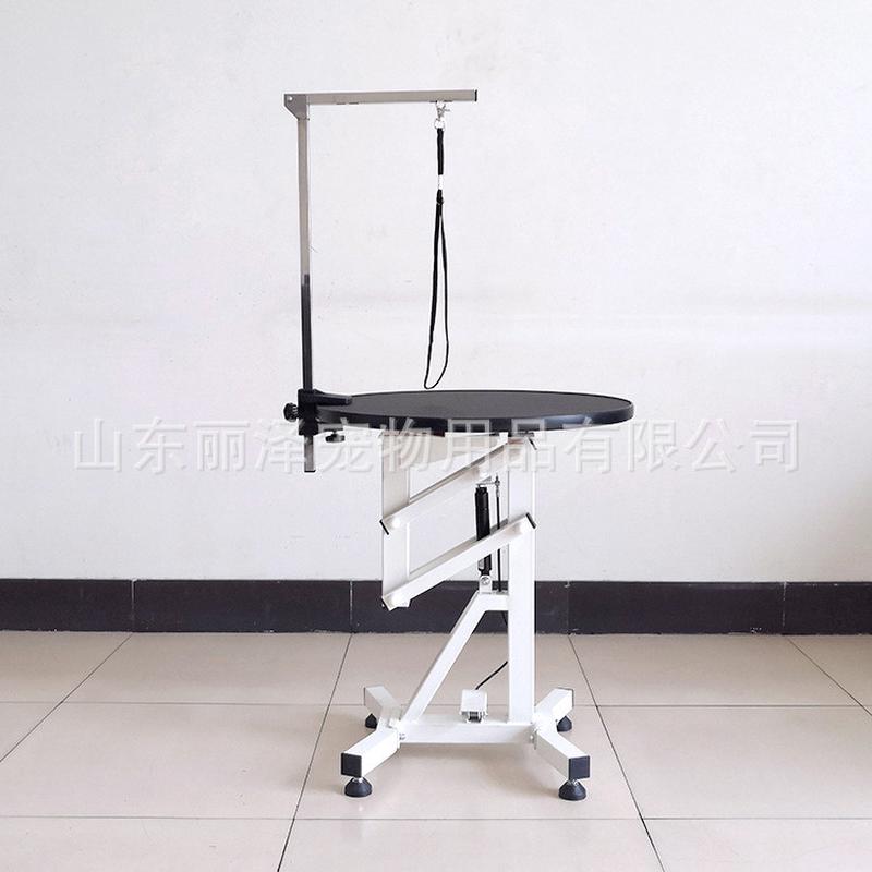 丽泽塑胶气动宠物美容用升降桌面板升降方便操作塑胶面板耐用宠物