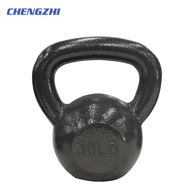 铸铁黑壶铃铃健身家用手提哑铃男女士运动训练竞技喷壶