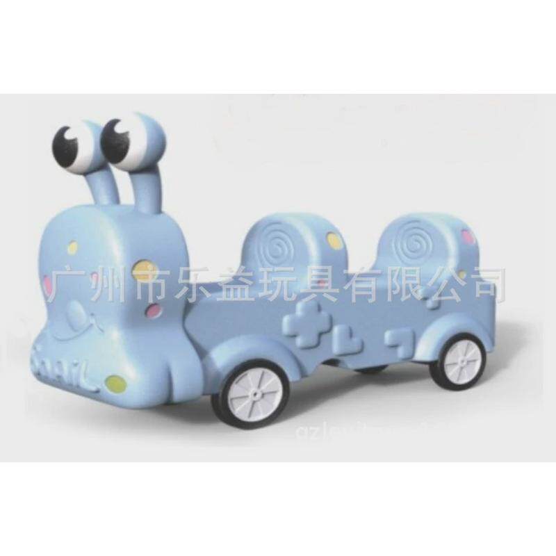 儿童幼儿园多人协力车动物滑车四人团队车滑行车感统训练车