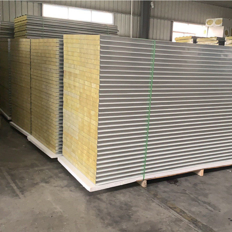 岩棉彩钢夹芯板防火隔热彩钢板过消防室内车间隔墙岩棉彩钢板厂家,金属材料及制品,钢板,淘宝优惠券,粉丝福利购,淘宝优惠卷