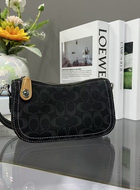 热销女士，标志丹宁布swinger20号手袋经典尺寸：20*12*6