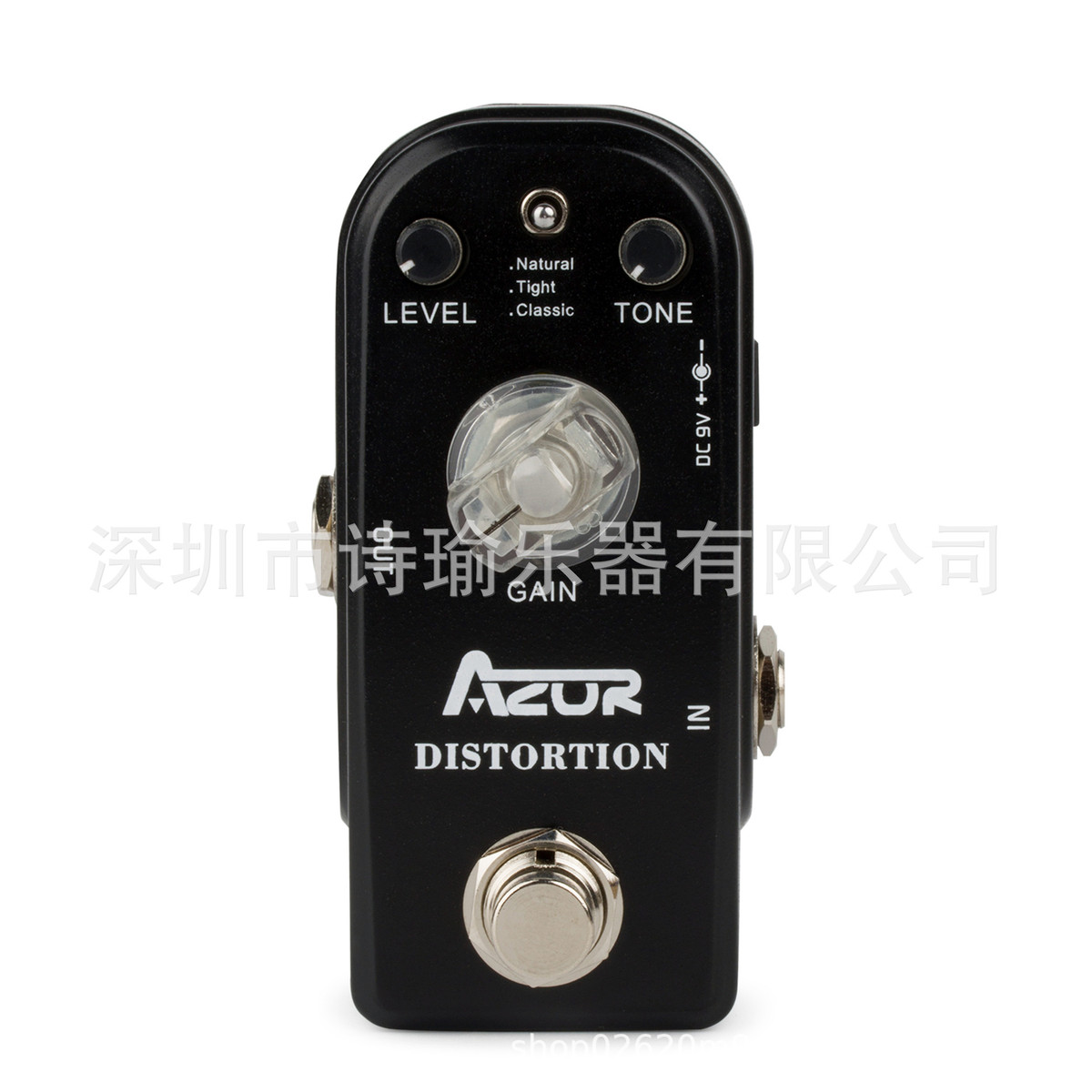 AzorAP-302失真迷你失真踏板吉他效果器MiniPedal吉他配件