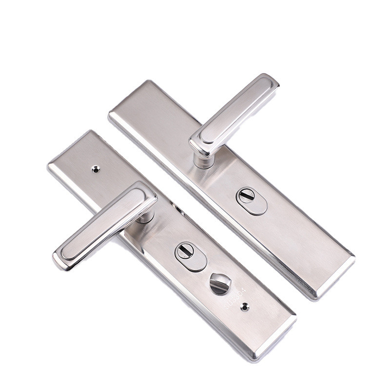 厂家直供机械大门锁门把手面板家用通用型锁具批发配件