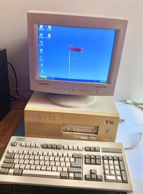 老式大头显示器老电脑老显示器可使用CRT显像管电脑 14寸15寸17寸