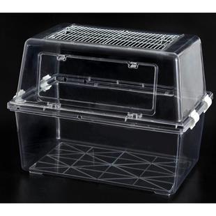 宠波尔裸豪华全透明笼子金丝熊加深透明仓鼠笼笼