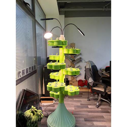 家庭阳台立体多层种菜自动浇灌智能园艺机水培花盆塑料花盆厂家