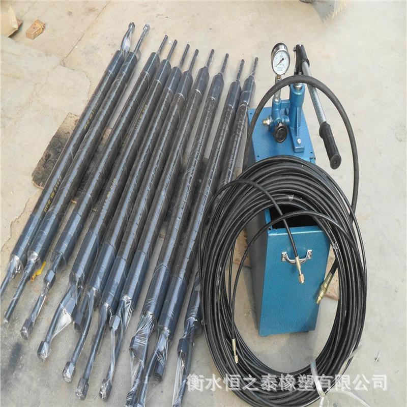 热销抽注浆止浆塞子瓦斯煤矿放注水封孔天然橡胶隧道循环器膨胀胶