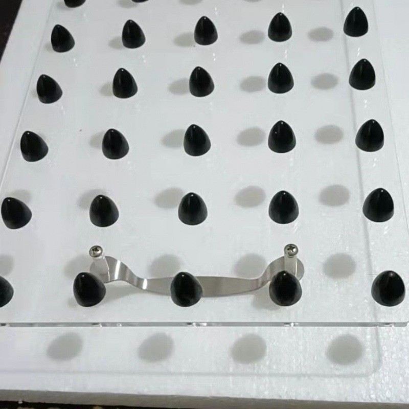 热销育苗盘泡沫穴盘育苗压孔器压坑器播种压孔器压孔机省时省力大