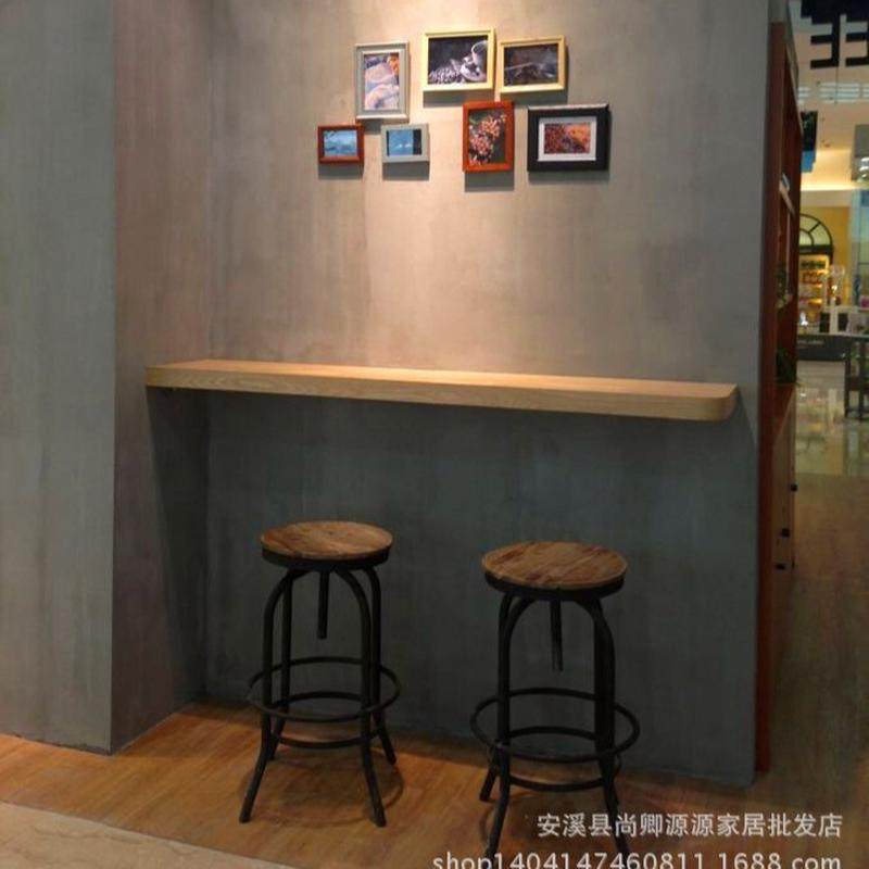 美式防锈铁艺吧台椅乡村复古做旧酒吧椅 高脚椅可升降吧凳