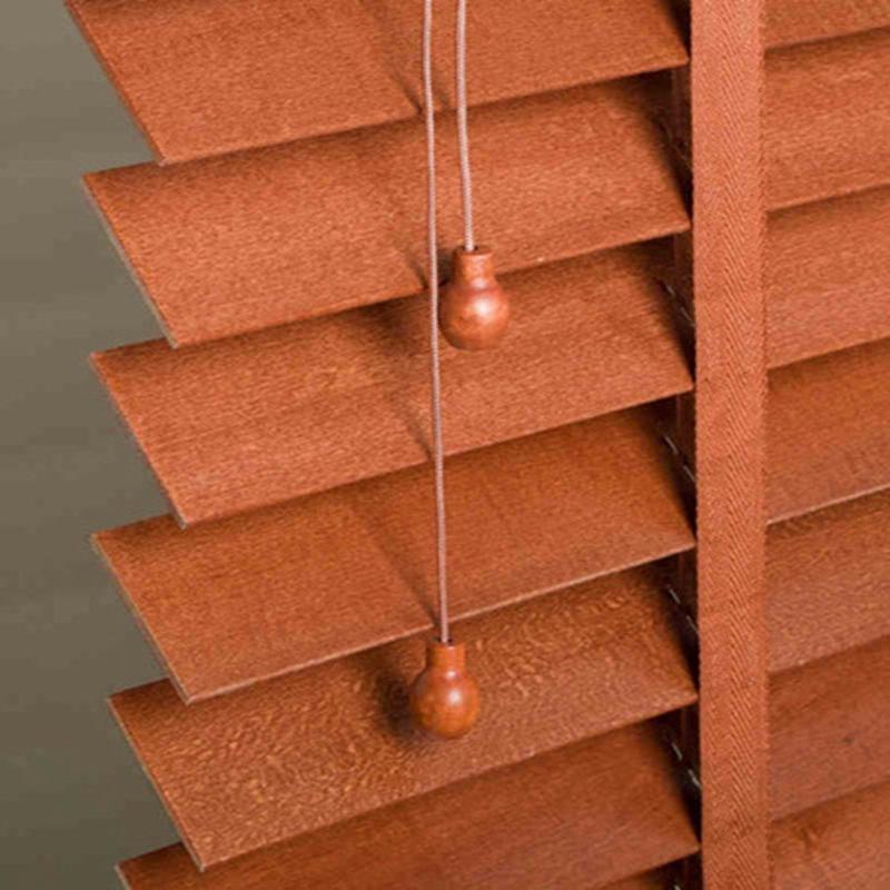 窗帘实木百叶帘木窗帘家居办公高档厂家直销送实木挡板配件