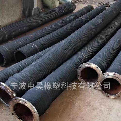 厂家直供橡胶软管齐全缠绕软管高压耐磨抽沙管管正负压规格钢丝