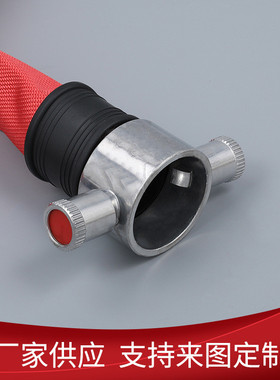 耐磨pp编织英式铝接口消防水带红色加厚30米长丝高压消防水带