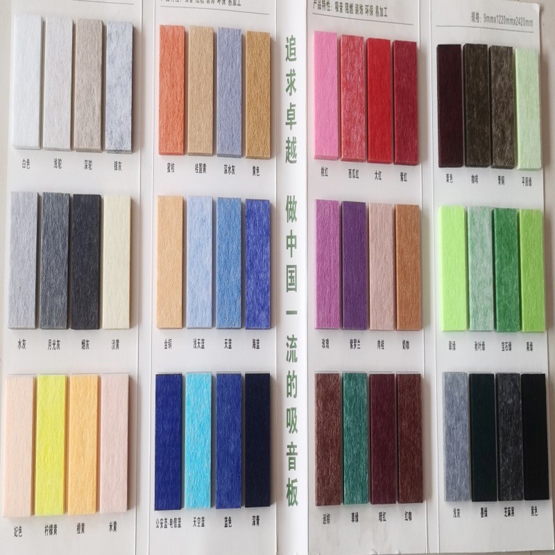 毛毡板装饰墙贴幼儿园背景墙彩色展示板魔术贴背胶留言毛毡板9mm