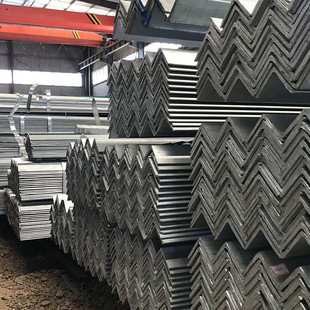 万能冲孔热轧镀锌等边角钢三角铁带孔型钢材料l支架定制零切加工