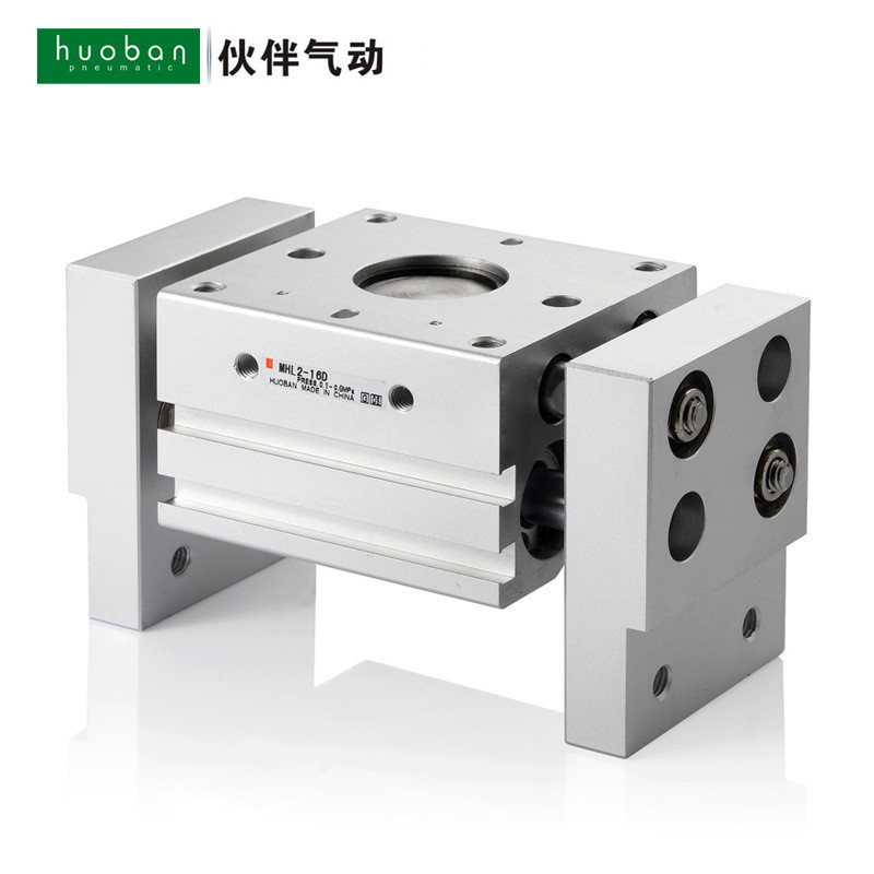 热销smc气爪手指夹爪阔气型动气爪mhl2-10d/16d/20d/25d/32d/40d