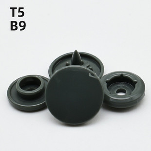 定制彩色塑料四合扣儿童暗扣服装按扣纽扣t3t5t8宝宝衣服子母扣子