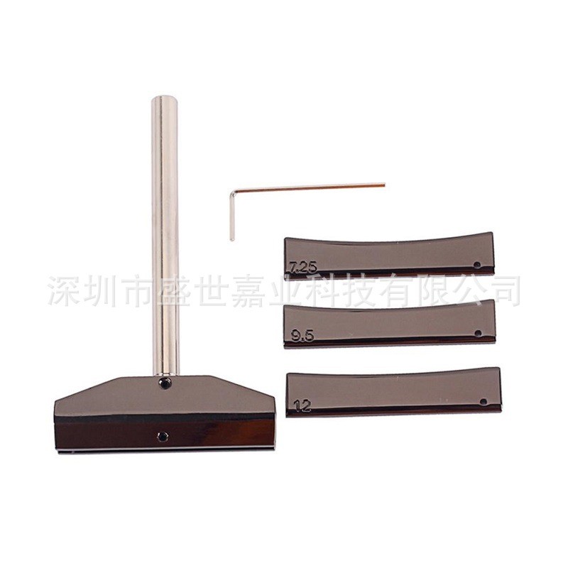 吉他品丝安装工具吉他品丝安装夹具+3个规格品丝镶嵌工具